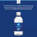 Snugell Distilled Water for CPAP Machines, Travel Size Bottles (24 -Pack, 12 oz Each) Up to 1 Month Supply Clean, Multi-Use, Travel-Friendly, Made in USA