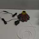 NICREW Aquarium Volcano Ornament Kit, Bubbler Decorations for Fish Tank, Aquarium Bubbling with Multi-Color LEDs