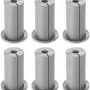 lasuroa 6pcs Cable Routing Kit for Starlink, Silicone Cable Pass Through Bushings for 1 Inch Wall Hole Cable Wall Wire Cord Grommet Cable Mounting Accessories for Starlink Ethernet Cable(Gray), Pack Of 2