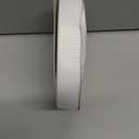 Grosgrain Ribbon, 1 inch X 50 Yards Christmas Ribbons for Gift Wrapping White Ribbon Roll Fabric Ribbons for Crafts DIY Sewing Bows Hair Accessories Floral Bouquets Wedding Party Decoration