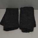 ANRODUO Pack of 2 Textured Boucle Throw Pillow Covers Soft Black Decorative Accent Solid Pillow Cases Cozy Modern Couch Cushion Case for Chair Sofa Bedroom Living Room Home Decor, 20 x 20 Inch