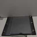 WOT I Telescoping Project Organizer, Refillable Binder with Dividers and Pockets, 13 Pocket Folders, 1 Inch 3 Ring Binder, Black