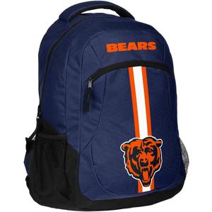 FOCO Chicago Bears NFL Action Backpack (One Size, Team Color)