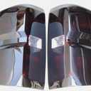 Silverado Smoked Tail Lights OE tinted CUSTOM Black Factory non led 14-18