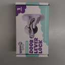 Door Lever Lock (1 Pack) Prevents Toddlers from Opening Doors. 3.25" L * 1.5" W * 4.5" H Easy One Hand Operation for Adults. Durable ABS with 3M Adhesive Backing. Simple Install, No Tools Needed 