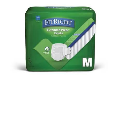 Fitright Briefs M 15Pcs