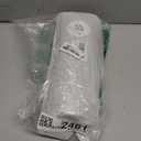 Oval Table Mats Set of 6, Faux Leather Placemats, Heat Resistant & Waterproof(Brown)