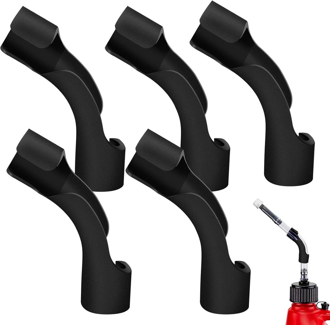 Eapele 5 Pack Hose Bender for Racing Fuel Tanks,Gas Jugs, Fuel Cans-Compatible with VP, Sportsman, Rural King and More, 1" Inside Diameter