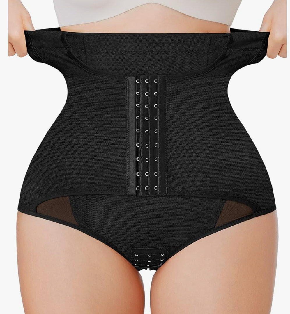 MERYOSZ Butt Lifting Panties High Waisted Tummy Control Shapewear for Women Waist Trainer Mesh Body Shaper Underwear XXL