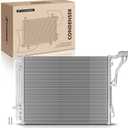A-Premium Air Conditioning A/C Condenser Compatible with Hyundai Sonata 2011-2014 & Kia Optima 2011-2015, L4 2.0L, Replace# 976063Q000