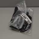 MANGOPOP Long Sleeve Body Suit Mock TurtleNeck Bodysuit for Women Mesh Deep V Bodysuit Tops (Large, 01 Black)