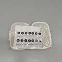 Holii Travel Pill Organizer, 8 Compartments Portable Pill Case, Daily Pill Box to Hold Vitamins, Small Pill Container for Pocket Purse Medicine Organizer, Khaki