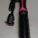 REVLON One-Step Root Booster Round Blow Dryer Brush and Hair Styler - Revive Styles, Boost Roots, and Add Volume to hair with this Hot Air Brush, 1  inch Barrel (Black)