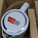 Electric Tea Kettle, 1.7L Larger Design Temperature Control Electric Kettle, 4H Keep Warm Water Boiler with 6 Presets, LED Screen Electric Kettles for Boiling Water, Boil-Dry Protection, BPA Free (Ivory)