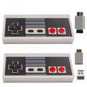 ZAMPAM USB Wireless Controller Game Controller, 2.4G Wifi Wireless Gamepad Compatible with PC, Mac OS, Raspberry PI add Turbo Function 2 PACKS (Does Not Work with Mini Nes)