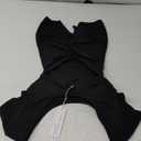 Women Short Jumpsuit Backless Scrunch Butt Workout Rompers V Back Yoga One Piece Unitards Sleeveless Gym Bodycon, Small 