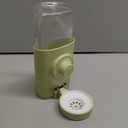 Rabbit Water Bottle, 600ml/21oz Hanging Water Dispenser Feeder Cage Crate Hutch Bunny Puppy Cat Chinchilla Ferret Guinea Pigs Squirrel Hedgehog (Green)