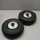 105-3471 Front Wheel and Tire Assembly Replacement for Toro TimeCutter Z 4.10/3.50-4/Exmark Quest Z-Turn Riding Mower(2 Pack)