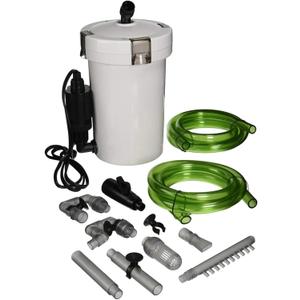 SunSun 3-Stage External Canister Filter for Aquariums & Ponds – 210 GPH Flow, Easy Setup & Maintenance – HW-604B