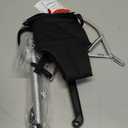 Jolly Jumper Iconic (Black), Doorway Baby Jumper, Indoor Exercise Saddle Seat, Adjustable Height, for Infants up to 28lbs, No Stand Required