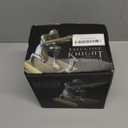 Knight Pen Holder Desk Organizers and Accessories Desk Decor Resin Pen Holder as Gift with a Cool Pen for Office and Home (Silver)