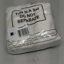 Preboun 24 Pcs Fringe Napkins Bulk Cloth Cotton Soft 17 x 17 Inch Rustic Reusable Washable Festive Square Table Napkins with Fringe for Parties Wedding Restaurant Table Accessory(White)