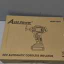 Avid Power Cordless Tire Inflator Portable Air Compressor, 20V Rechargeable Battery Tire Pump w/ 12V DC Power Adapter, Digital Pressure Gauge, Auto Air Pump for Many Inflatables (Blue)