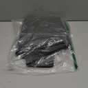 Dynamene Stall Fabric Shower Curtain, 60 x 84 inch Long Waffle Weave Weighted Thick Cloth Shower Curtain for Bathroom, Neutral Heavy Duty Hotel Spa Luxury Bath Curtain Set with 10 Hook, Charcoal Grey