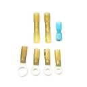 Electric Fan Wiring Kit Electric Fan Relay Kit with Thermostat Radiator Fan Sensor Switch Electric Cooling Fan Thermostat Kit Temperature Sensor Switch 185 On 175 Off, 40 AMP Waterproof Relay Kit