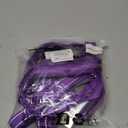 EzyDog Quick Fit Dog Harness – No Pull Harness for Training, Everyday Walking, and Easy Control - Adjustable Fit, Reflective, and Padded (Large, Purple)