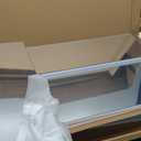 Medicine Cabinets Bathroom Mirror Cabinet with 3 Door Bathroom Wall Cabinet with Mirror Wall Mirror Storage Shelf with 3-Adjustable Shelves Storage Organizer Kitchen Cupboard,White