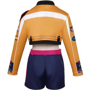 Women Costume Dress Women Outfit Suit Uniform Top Full Set, Medium 