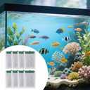 Tinoaly 8pcs Medium Replacement Filter Cartridges Compatible with Tetra Whisper Bio-Bag, Fish Tank Parts Accessories for 10i IQ10 PF10 ReptoFilter, 5-10 Gallon Aquarium