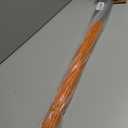Driveway Markers 48 inch 20pcs, 5/16” Dia 4FT Snow Stakes with Reflective Tape, Highly Visible for Parking, Walkways, Snow Markers, 4FT Orange Fiberglass Poles Reflectors Markers with Steel Drill Bit