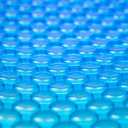 Blue Wave 24-ft Round Solar Blanket 8 Mil Pool Cover with Thermal Bubbles to Retain Heat & Reduce Evaporation Fade-Resistant Solar Cover for Above Ground Pools Blue
