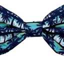 Huxley & Kent Bow Tie for Pets | Cool Breezes (Large) | Spring Bow Tie Collar Attachment | Fun Collar Accessory for Dogs & Cats | Cute, Comfortable, and Durable | H&K