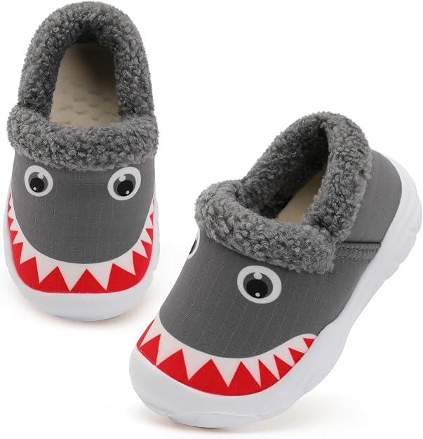 L-RUN Outdoor - Ready Toddler Walking Shoes - Non - Slip, Durable Sole, Adventure Proof Grey 4 Toddler