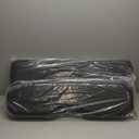 Universal Golf Cart Rear Seat for EZGO/Club Car/Yamaha Replacement Kit, Bottom Cushion and Back Cushion Set, Black