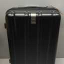 KROSER Hardside Expandable Carry On Luggage with Spinner Wheels & Built-in TSA Lock, Durable Suitcase Rolling Luggage with USB Port, Carry-On 20-Inch, Black