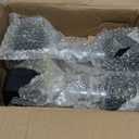 PAPABABE HEX Dumbbell 7.5lbs, Rubber Encased Home Gym Dumbbells, Exercise & Fitness Weights Dumbbells for Women & Men, Hand Weight for Strength Training