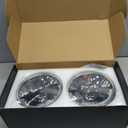 UNI-SHINE 2PCS 7-Inch LED Headlights - DOT Approved, Hi/Lo Beam, Compatible with Jeep Wrangler, Chevy, and Miata - Plug and Play
