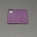 Varikke for iPhone 14 Pro Wallet Case Detachable with Card Holder for Women, Fashion Glitter Leather Strap Strong Magnetic Flip Wallet Removable Phone Case Cover for iPhone 14 Pro 6.1", Light Purple