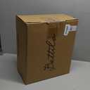 BATTILO HOME Dark Brown Faux Fur Throw Blanket for Couch, Double Side Reversible Ruched Rabbit Fur Blanket for Couch, Bed, Sofa, Soft Warm Mink Cozy Blanket, 50x60 Inch