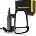 For Ram ProMaster 1500/2500/3500 2014-2022 Door Mirror Passenger Side | Power Folding | Heated | w/Signal | Replacement For CH1321432 | 5VF00JXWAG