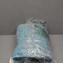 Modern Threads 6-Piece Yarn Dyed Towel Set Oxford Aqua - Bath Towels, Hand Towels, & Washcloths - Super Absorbent & Quick Dry - 100% Combed Cotton