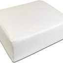 Cube Memory Foam Square Pillow, Ergonomic Support Headrest Slow Rebound Memory Foam Bed Pillow, Side Sleeping Pillow, Cervical Pillow, Travel Pillow, (15"×12"×6")