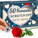 QUOKKA 50 Date Night Ideas  50 Scratch-Off Romantic Couple Gifts  Unique Couples Game to Strengthen Connection, Make Every Week an Adventure  Birthday Wedding for Him Her (Set 2)