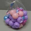 Star Ball Pit Balls for Toddlers - Phthalate Free BPA Free Non-Toxic Crush Proof Play Plastic Balls for Ball Pit Indoor Outdoor,Soft Plastic Pool Balls for Kids Birthday Party. 30 pcs