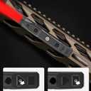 TOUGHSOUL Hunting Flashlight Red Light, Low Profile Mlok Picatinny Mounted Portable Flashlight for Coyote Hog Varmint Night Hunt