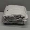 NICETOWN 2 Panels Faux Linen 100% Blackout Curtains for Living Room, Rod Pocket/Back Tab/Hook Belt Room Darkening Window Treatment with Liner Thermal Curtains for Bedroom, Natural, W50 x L96